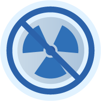 No radiation